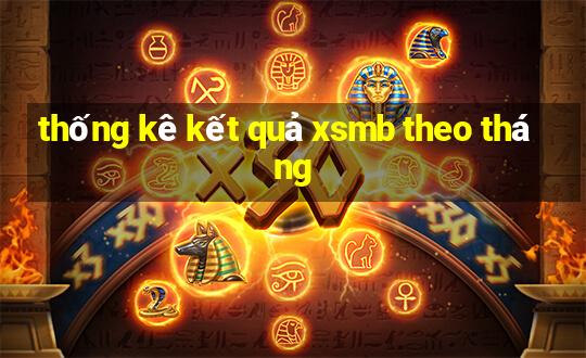 thống kê kết quả xsmb theo tháng