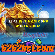 1243 việt nam cùng màu với bạn