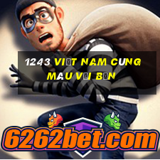 1243 việt nam cùng màu với bạn