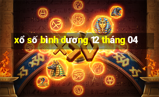 xổ số bình dương 12 tháng 04