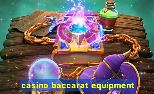 casino baccarat equipment