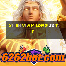 xổ số vĩnh long 30 tết