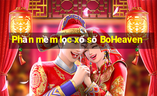 Phần mềm lọc xổ số BoHeaven