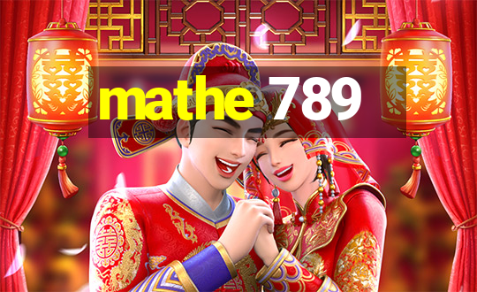 mathe 789