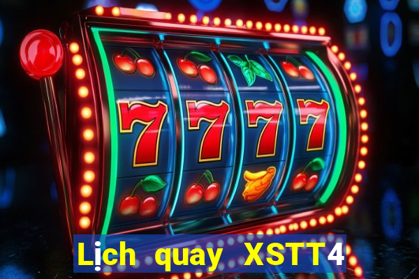 Lịch quay XSTT4 ngày 20