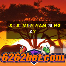 xổ số miền nam 15 ngày