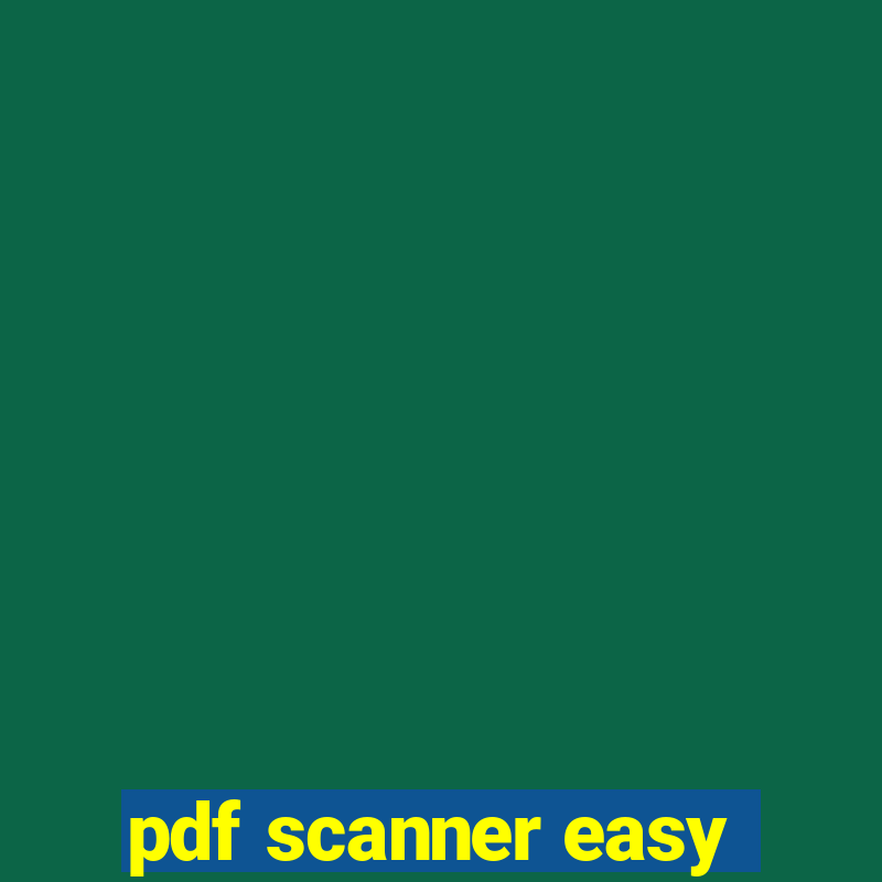 pdf scanner easy