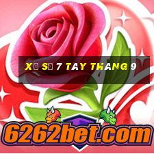 xổ số 7 tây tháng 9