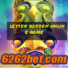 Letter Garden online game