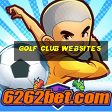 golf club websites