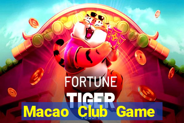 Macao Club Game Bài Tiền Thật