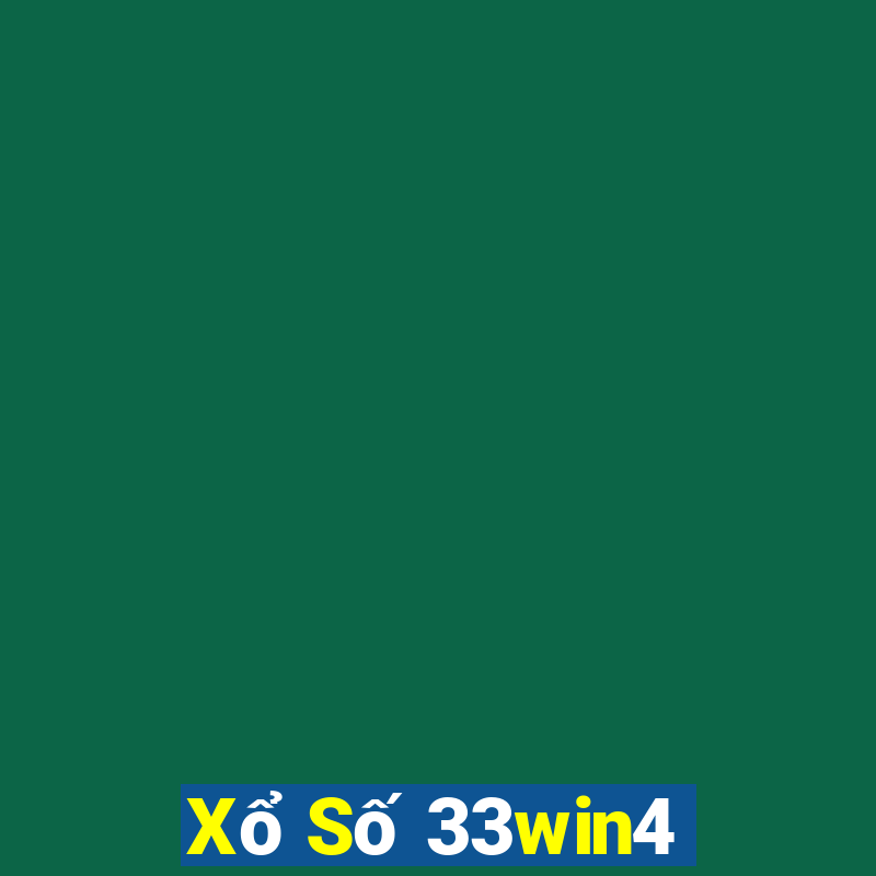 Xổ Số 33win4