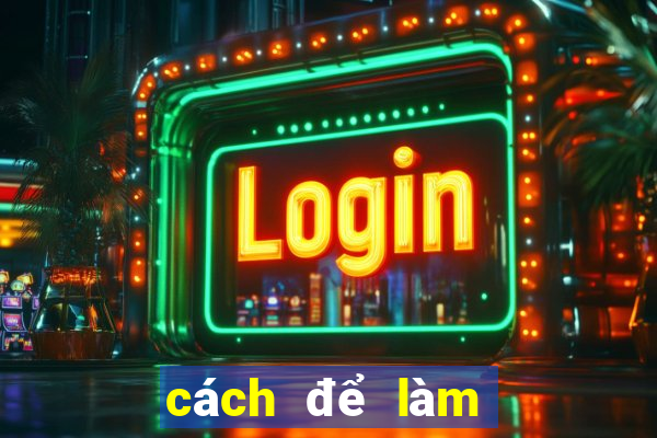 cách để làm tóc hết bết