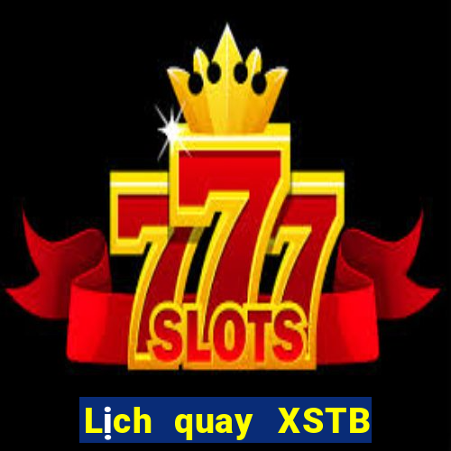 Lịch quay XSTB ngày 21