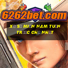 xổ số miền nam tuần trước chủ nhật