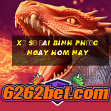 xổ số đài bình phước ngày hôm nay