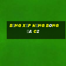 bảng xếp hạng bóng đá c2