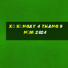 xổ số ngày 4 tháng 9 năm 2024