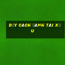 dạy cách đánh tài xỉu