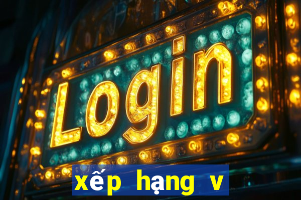 xếp hạng v league việt nam