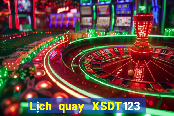 Lịch quay XSDT123 Thứ 6