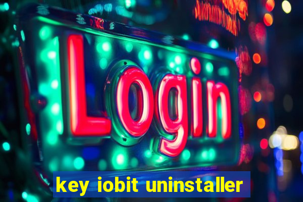 key iobit uninstaller