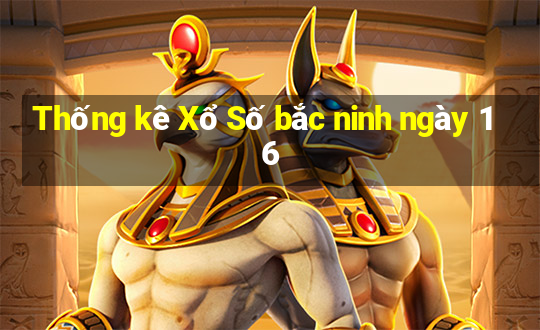 Thống kê Xổ Số bắc ninh ngày 16