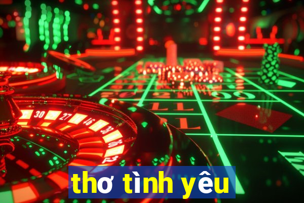 thơ tình yêu