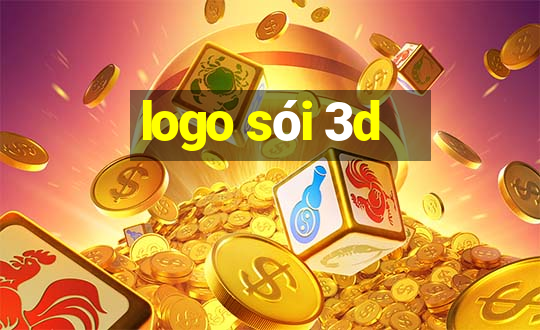 logo sói 3d