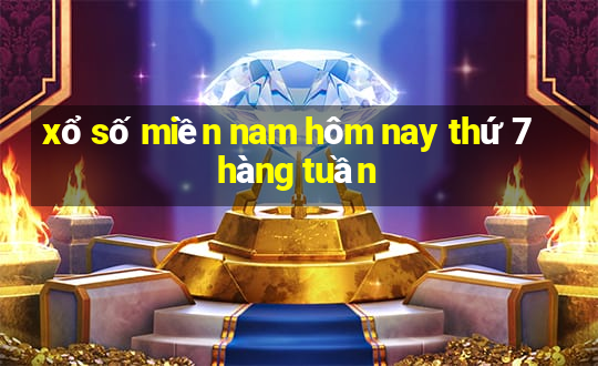 xổ số miền nam hôm nay thứ 7 hàng tuần