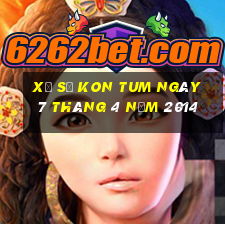 xổ số kon tum ngày 7 tháng 4 năm 2014