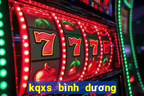 kqxs binh duong hom nay