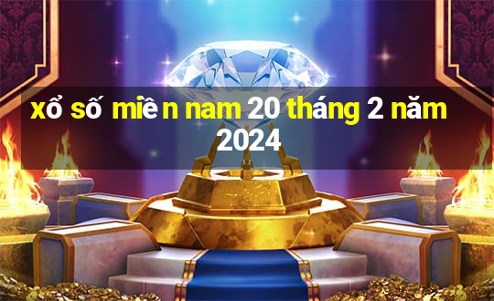 xổ số miền nam 20 tháng 2 năm 2024