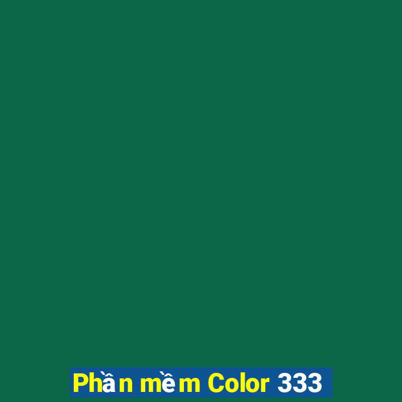 Phần mềm Color 333