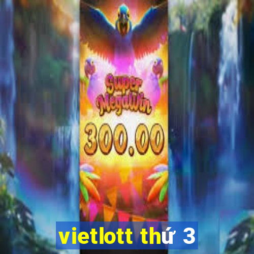 vietlott thứ 3