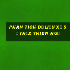 Phân tích dữ liệu xổ số thừa thiên huế