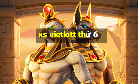 xs vietlott thứ 6