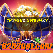 Thống kê XSTB ngày 13