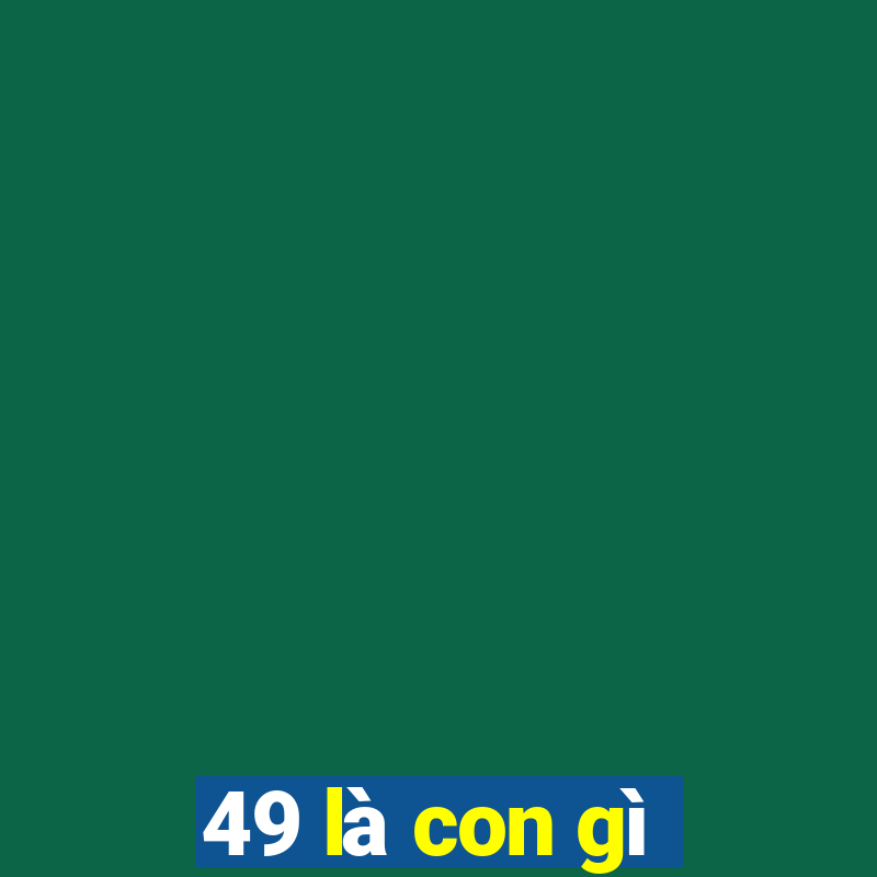 49 là con gì