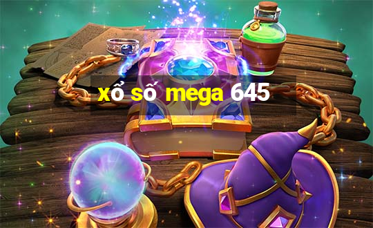 xổ số mega 645