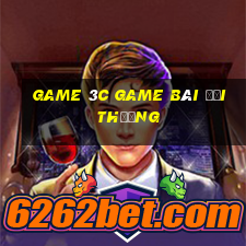 game 3c game bài đổi thưởng