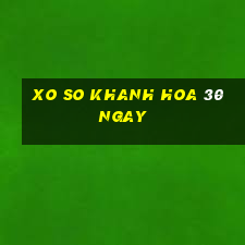 xo so khanh hoa 30 ngay