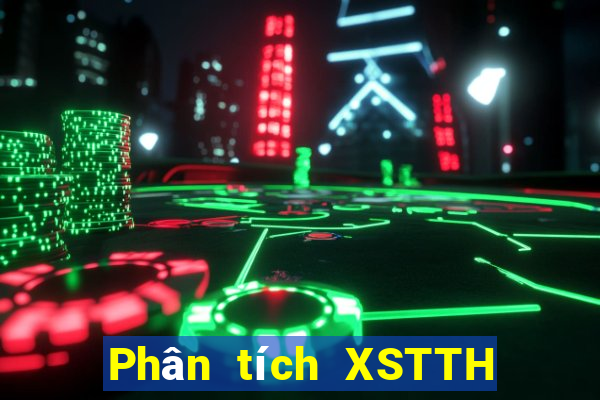 Phân tích XSTTH ngày 14