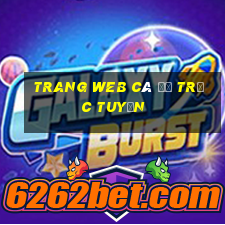 trang web cá độ trực tuyến