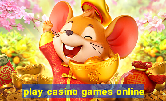 play casino games online