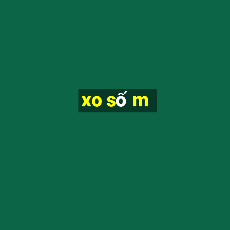 xo số m