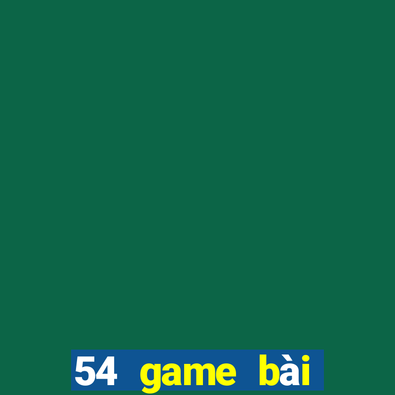 54 game bài phiên bản táo