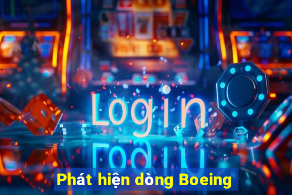 Phát hiện dòng Boeing