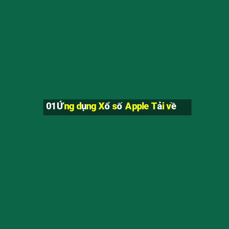 01 Ứng dụng Xổ số Apple Tải về