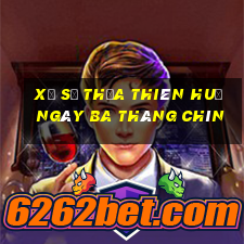 xổ số thừa thiên huế ngày ba tháng chín